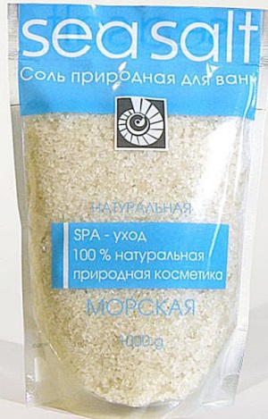 Польза морской соли